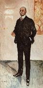 Edvard Munch Self-Portrait oil painting artist